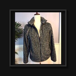 Full Zip Uniqlo Fuzzy Jacket